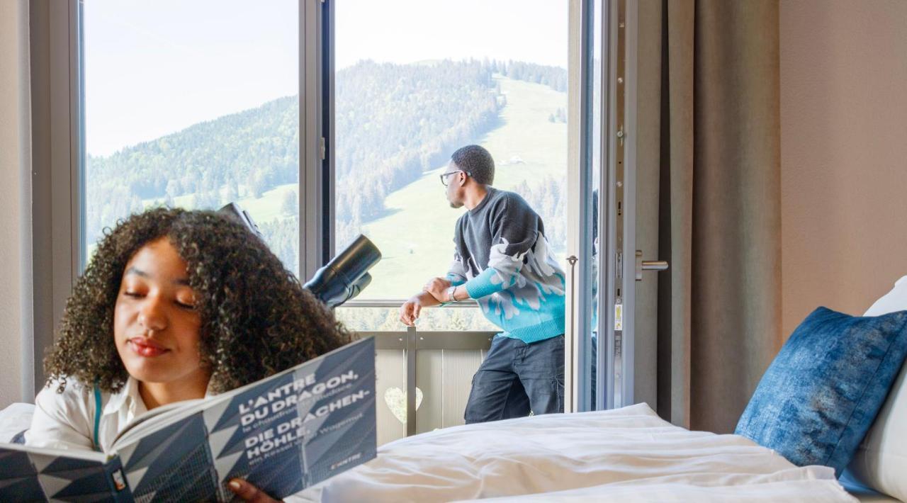 Boutique Hotel Corbetta - Spa 60M2 - La Montagne A 5 Minutes De L'Autoroute A12 Aux Paccots Sur Montreux - Nouveau Loft Familial - Profitez Du Lac Leman Et Des Montagnes En Meme Temps Les Paccots Exteriör bild