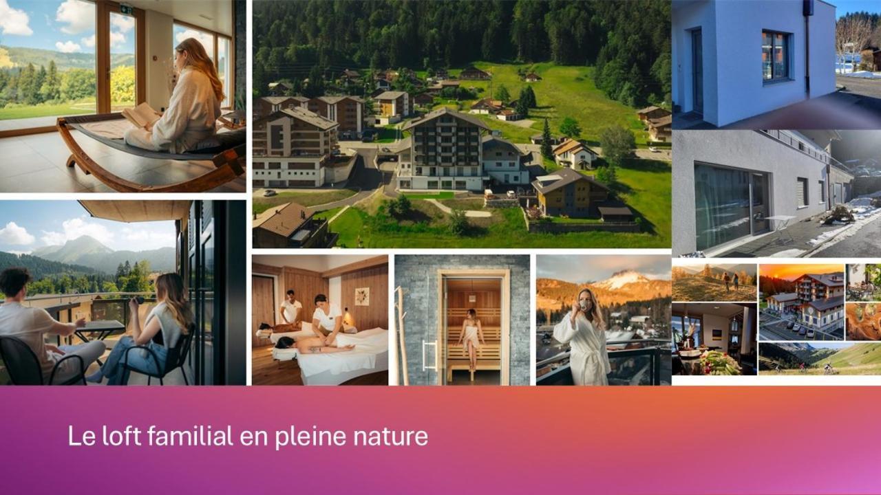Boutique Hotel Corbetta - Spa 60M2 - La Montagne A 5 Minutes De L'Autoroute A12 Aux Paccots Sur Montreux - Nouveau Loft Familial - Profitez Du Lac Leman Et Des Montagnes En Meme Temps Les Paccots Exteriör bild